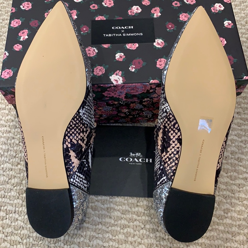 Coach x Tabitha Simmons Harriette Mary Jane Flats - Picture 8 of 9